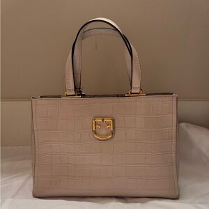 Furla light pink small tote